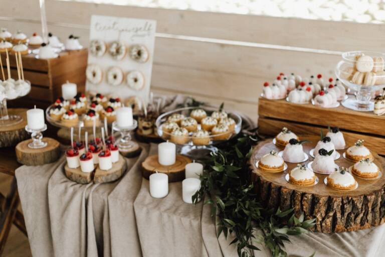wedding reception food catering
